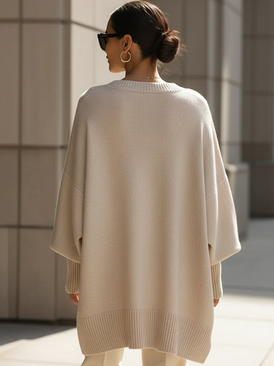 Emma | Luxe Oversized Poncho/Sweater
