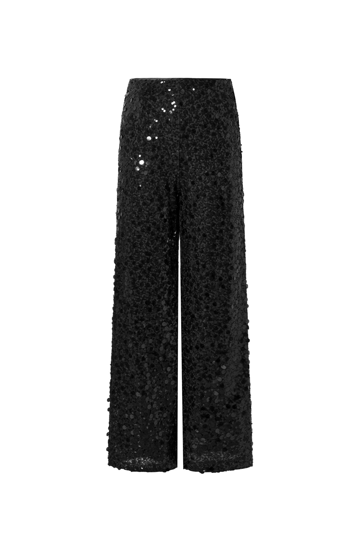 Polyestervezel (polyester) Rechte broek Pailletten Elegante All Fit Kleding
