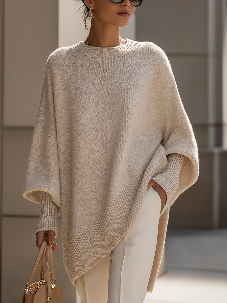 Emma | Luxe Oversized Poncho/Sweater