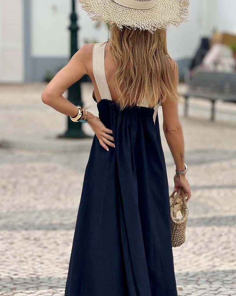 Sienna | Cross Neck Dress