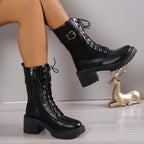 Aria | Modern Mid-Calf Boots