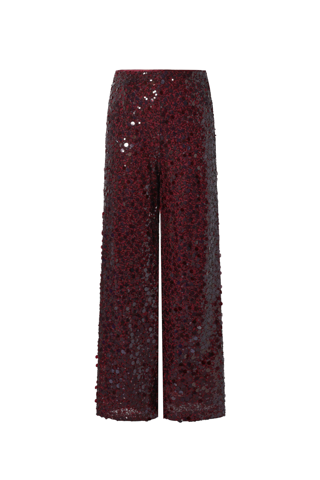 Polyestervezel (polyester) Rechte broek Pailletten Elegante All Fit Kleding