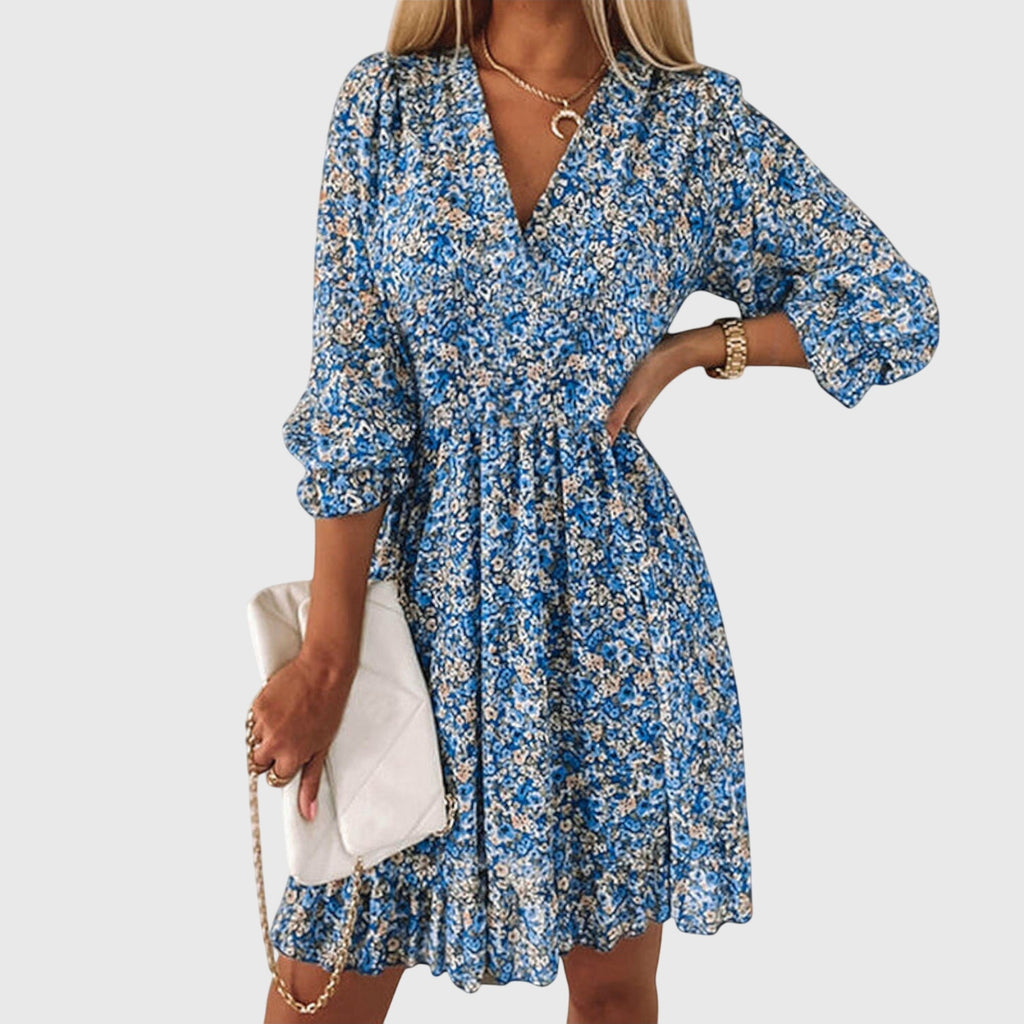 Elisa™ | Floral Sleeve Dress