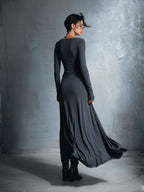 Ava - Maxi dress with bow on the side