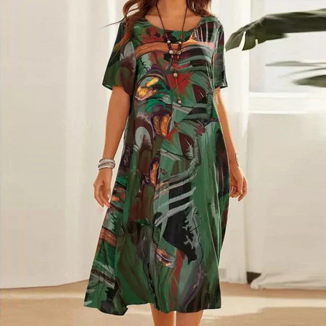Calista -Midnight Art Dress
