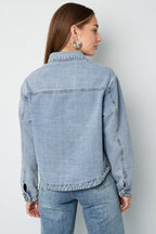 Gimme denim blouse