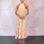 Naomi™ | Elegant Fitted Maxi Dress