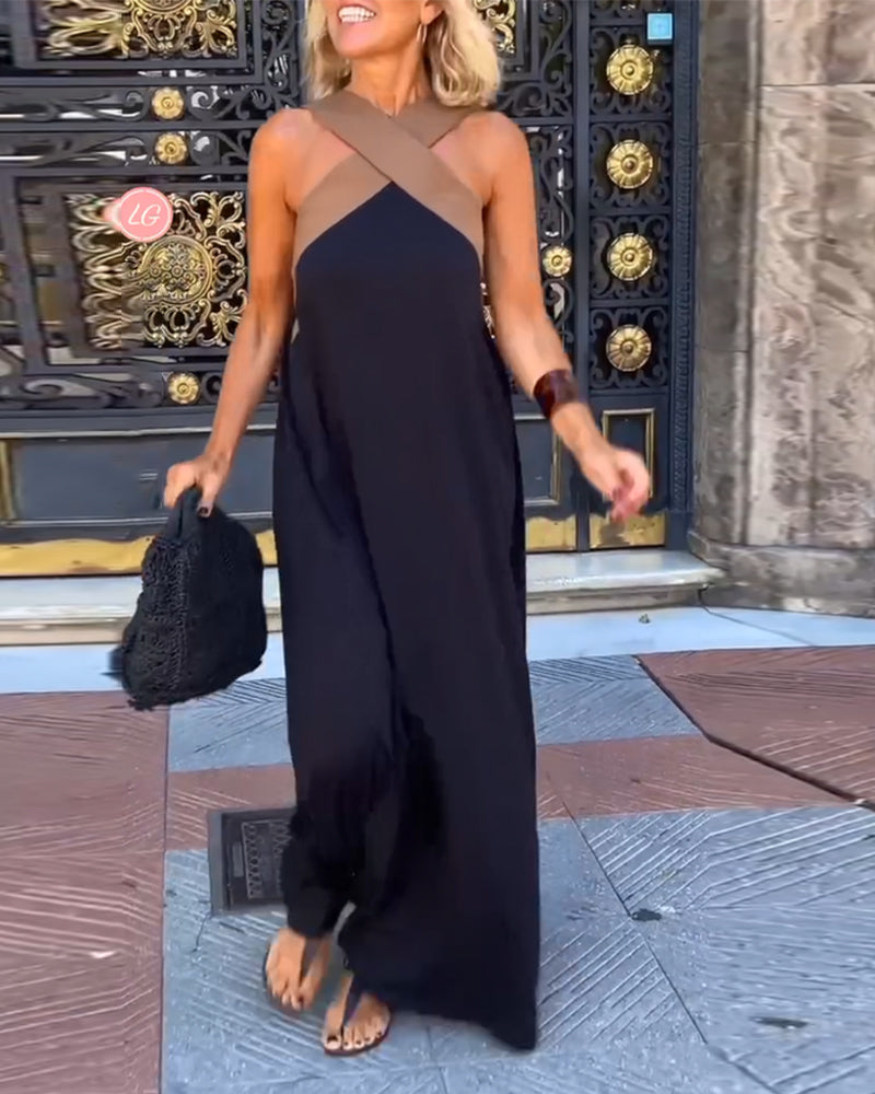 Sienna | Cross Neck Dress