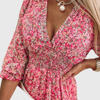 Elisa™ | Floral Sleeve Dress