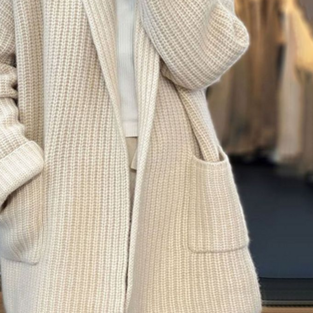 Kiandra - Knitted Cardigan With Pockets