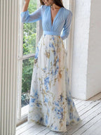 Tess™ Long Dress with Floral Print