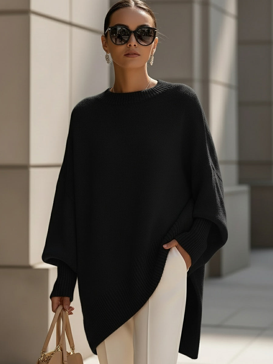 Emma | Luxe Oversized Poncho/Sweater