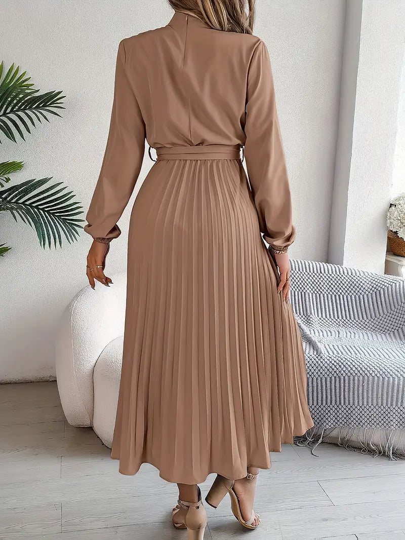 Lunessa™ | Elegant Pleated Dress