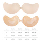 LENNU | Women Push Up Bra Adhesive Pasty Strapless