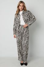 De zebra-jeans