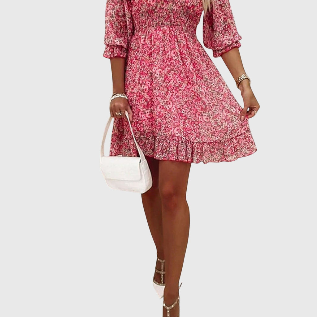 Elisa™ | Floral Sleeve Dress