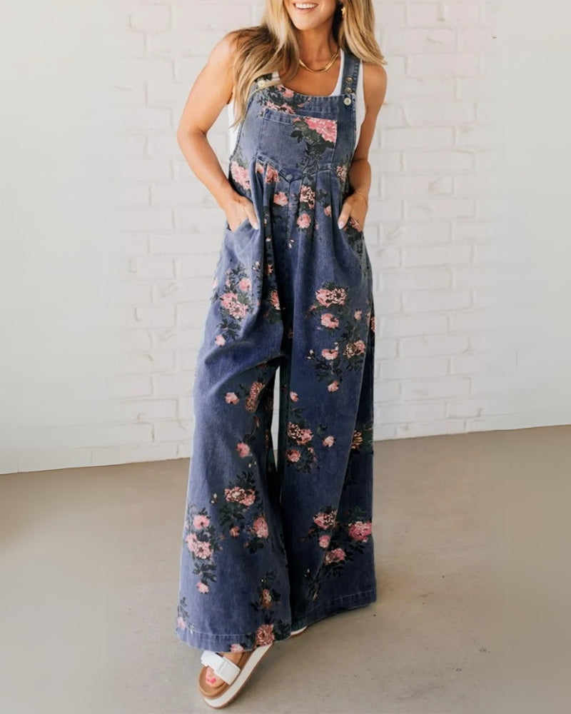 STELLA- Casual Denim Overall
