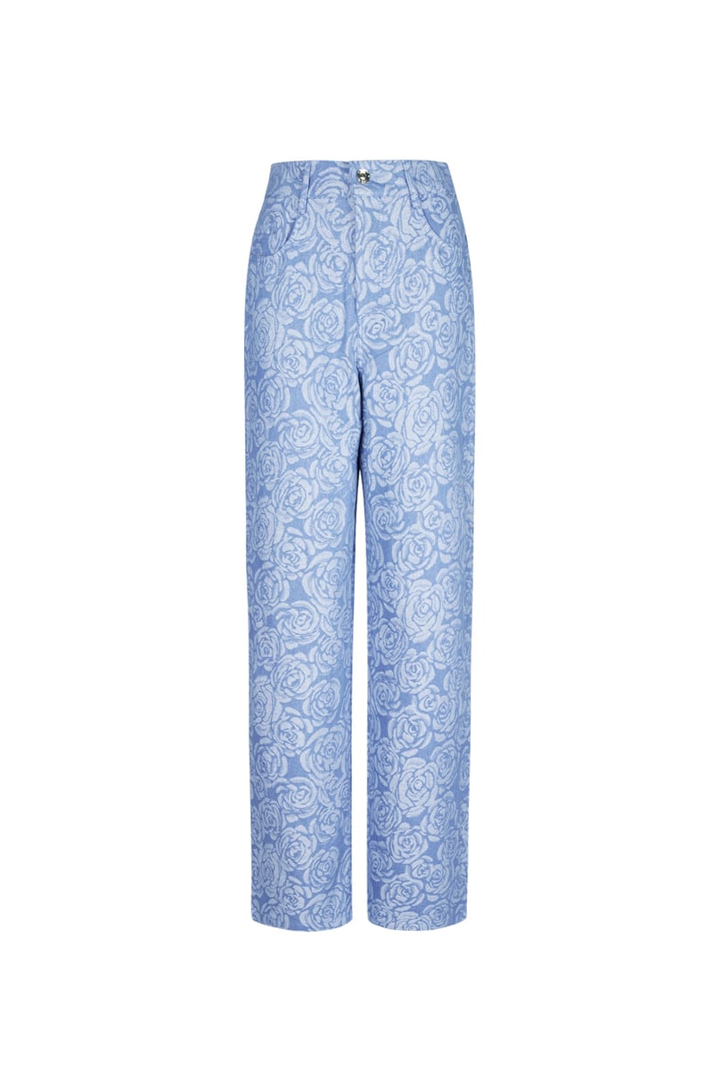 Flower fusion broek