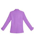 Blazer met steentjes en vetermouwen