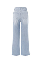 Denim jeans zip up