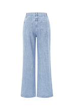 Denim jeans glitter hart