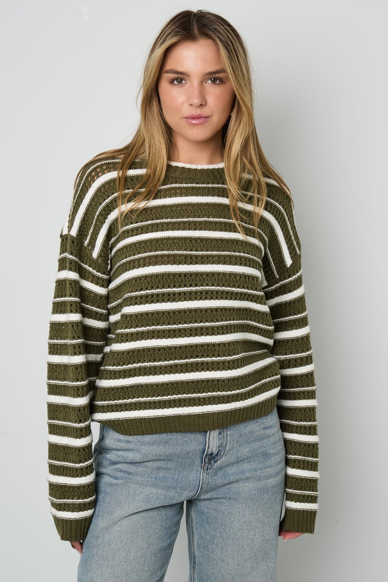 It-sweater met strepen
