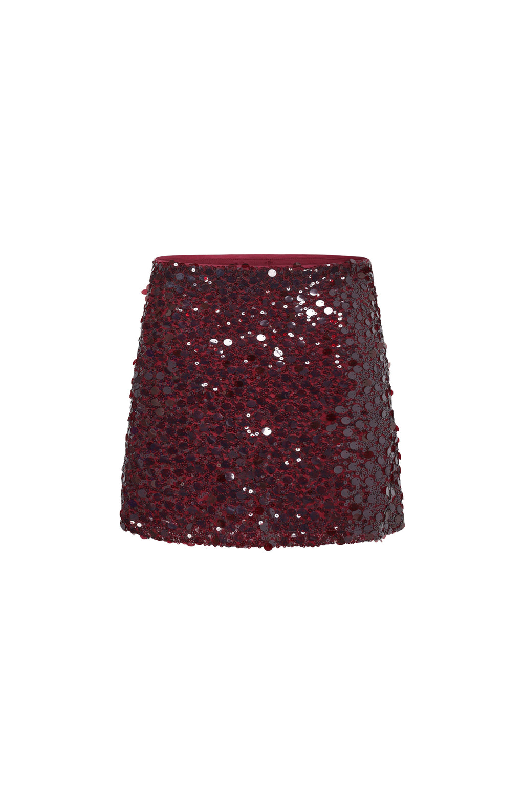 Polyestervezel (polyester) Minirokken Pailletten Elegante herfst-/winterkleding