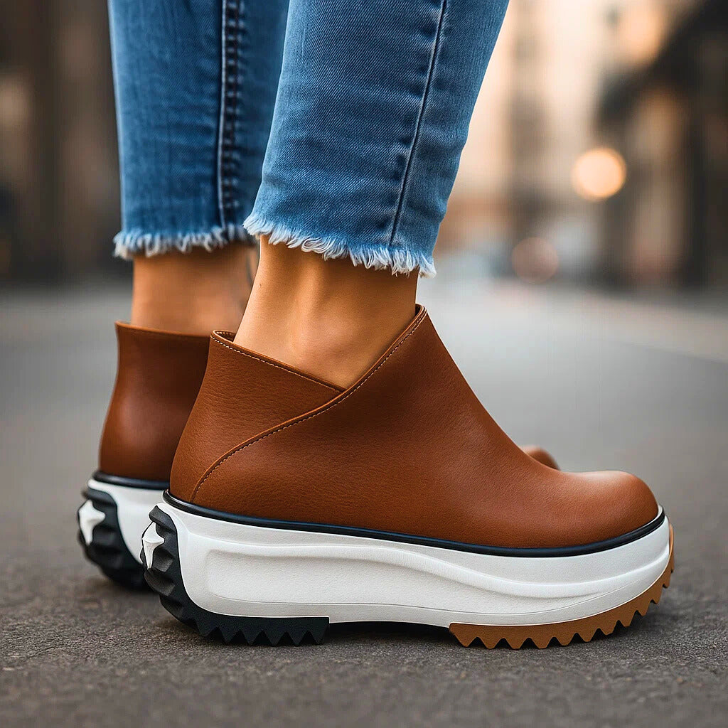 Fiona | Platform Ankle Boots