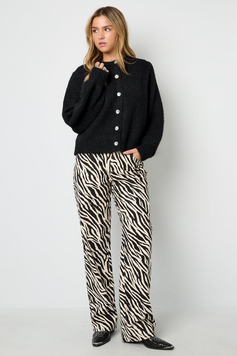 De zebra-jeans