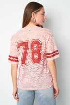 Kant Amerikaanse T-shirts