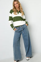 Denim joggingbroek