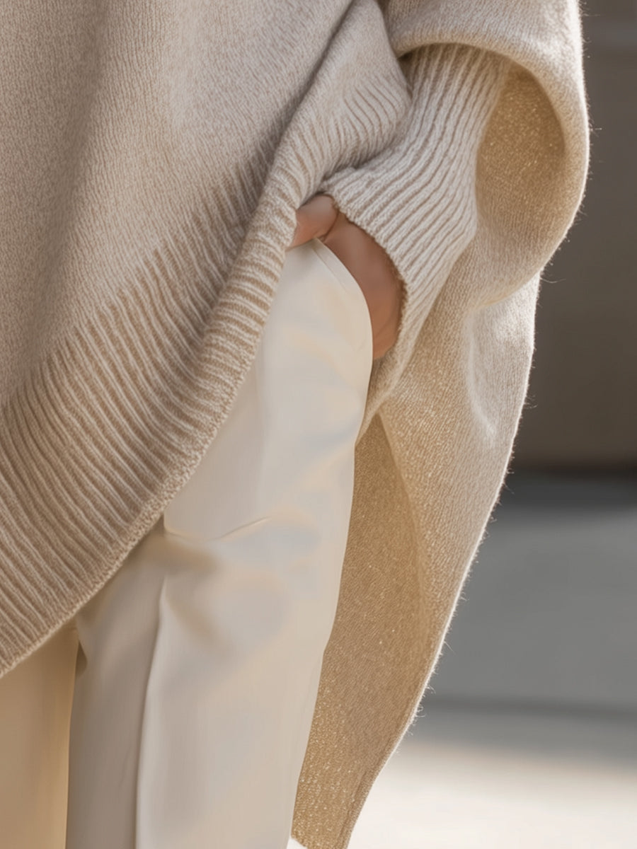 Emma | Luxe Oversized Poncho/Sweater
