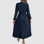 Rosalind Quinn | Lace V-Neck A-Line Dress