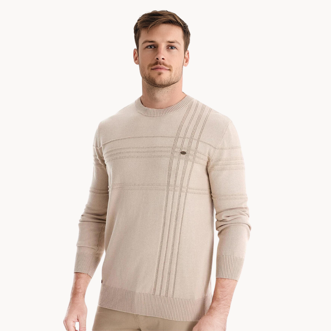 Lennu | Premium Katoenen Herentrui Comfortabel & Stijlvol