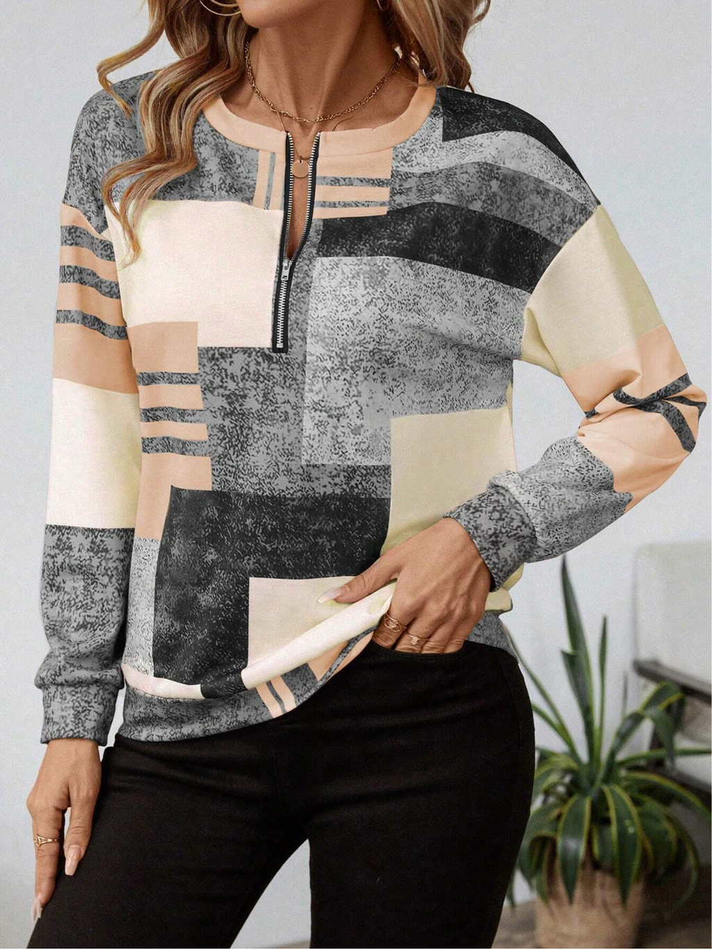 Oceane | Chic Vintage Sweatshirt