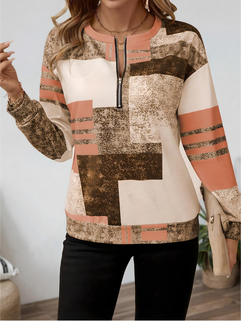 Oceane | Chic Vintage Sweatshirt