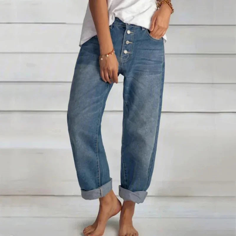 Emily | Stylish High-Waisted Jeans