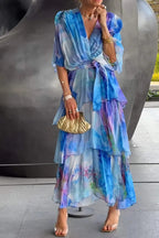 Soleil Floral Layer Dress