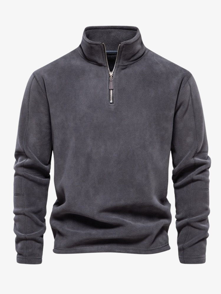 Thermal Ski Pully Heren – Warme Ski Trui met Half Zip
