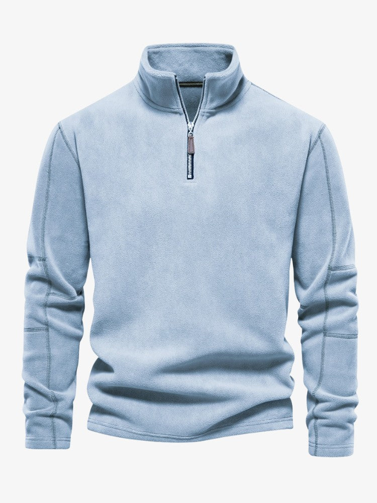 Thermal Ski Pully Heren – Warme Ski Trui met Half Zip