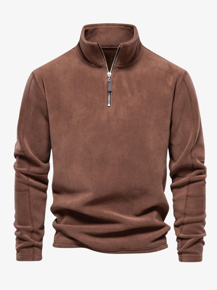 Thermal Ski Pully Heren – Warme Ski Trui met Half Zip