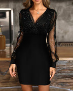 Enyella - Elegant Casual Mesh Dress