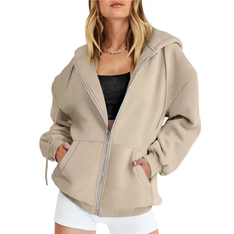 Gracie- Zip Up Sweatshirt / Hoodies