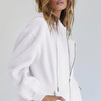 Gracie- Zip Up Sweatshirt / Hoodies