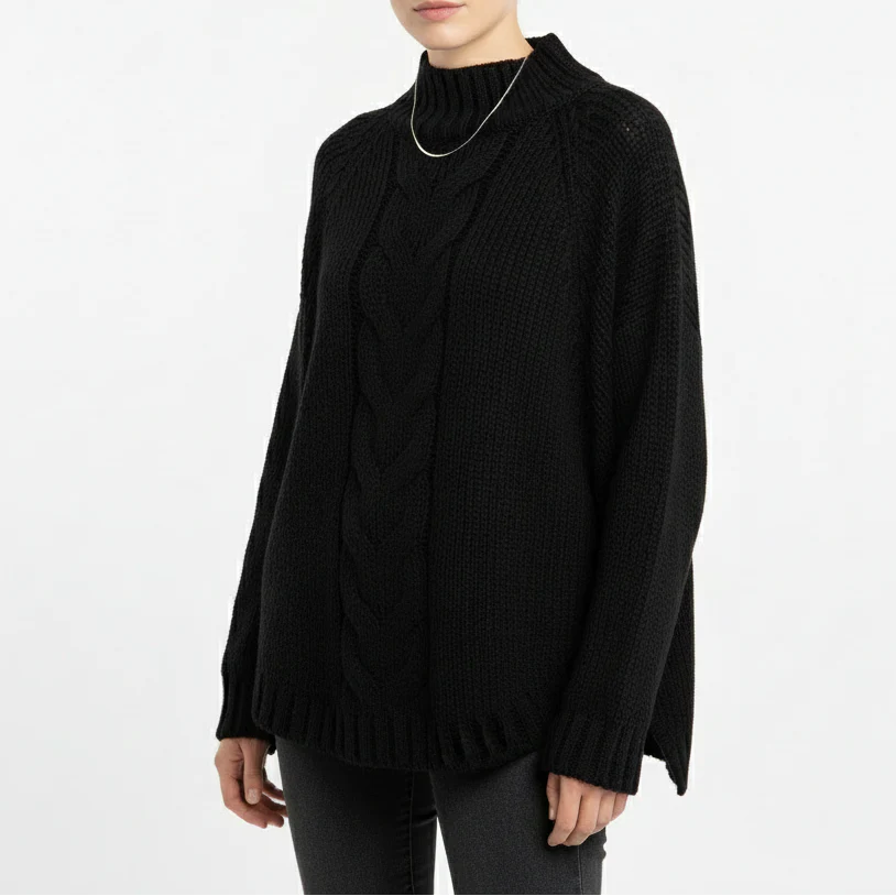 Jolee- Vintage Cable Sweater