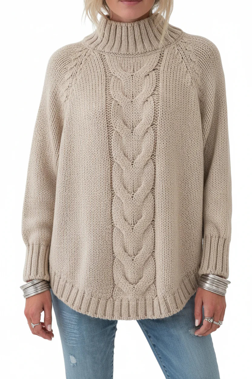 Jolee- Vintage Cable Sweater