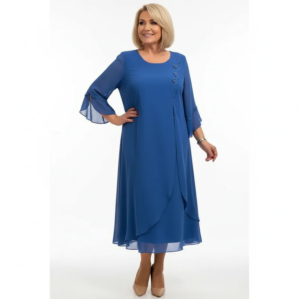 Donna- Ruffle Irregular Dress