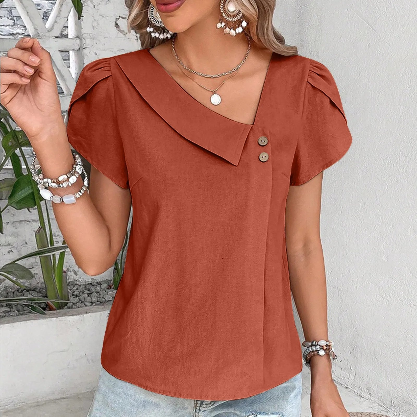 Elsa - Solid Color Top