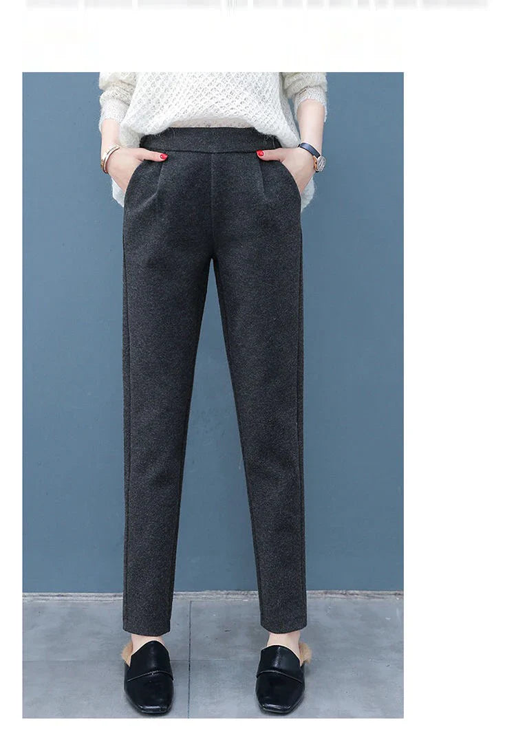 Jonna- Cotton Harem Pencil Pants