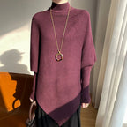 Louisa- Knitted Cowl Neck Sweater